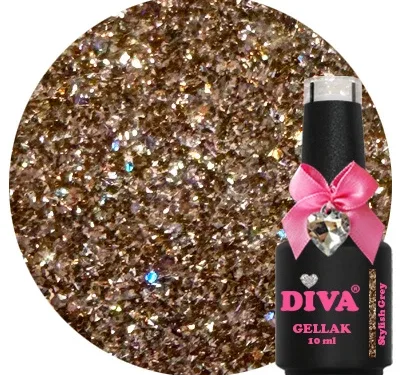 DIVA Gellak Stylish Grey 10 ml