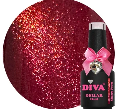 DIVA Gellak Cat Eye Cherry Fever 10 ml