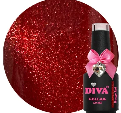 DIVA Gellak Cat Eye Rouge Red 10 ml