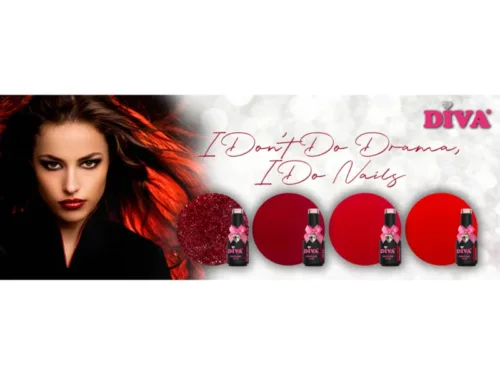 DIVA Gellak I Don't Do Drama, I Do Nails Collection 4x 10 ml