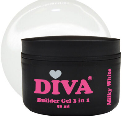 DIVA Builder Gel LOW HEAT 3-in-1 Milky White 50 ml