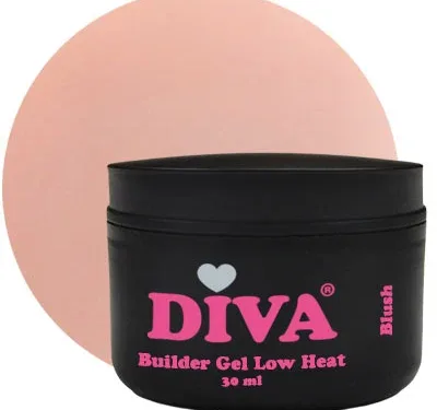 DIVA Builder Gel LOW HEAT Blush 30 ml