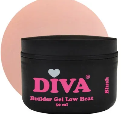 DIVA Builder Gel LOW HEAT Blush 50 ml